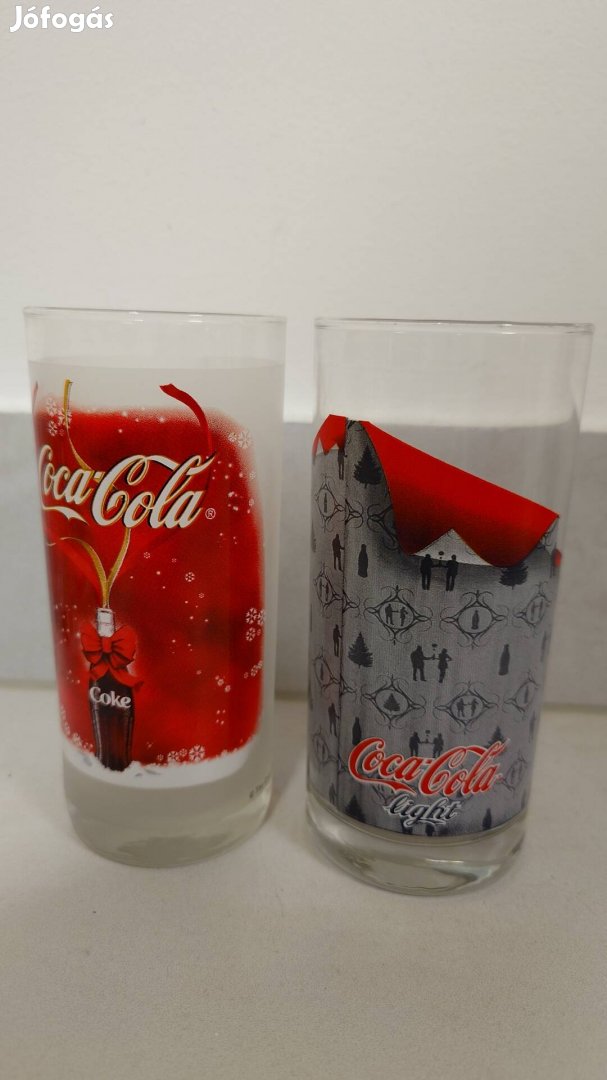 Coca-Cola karácsonyi pohár