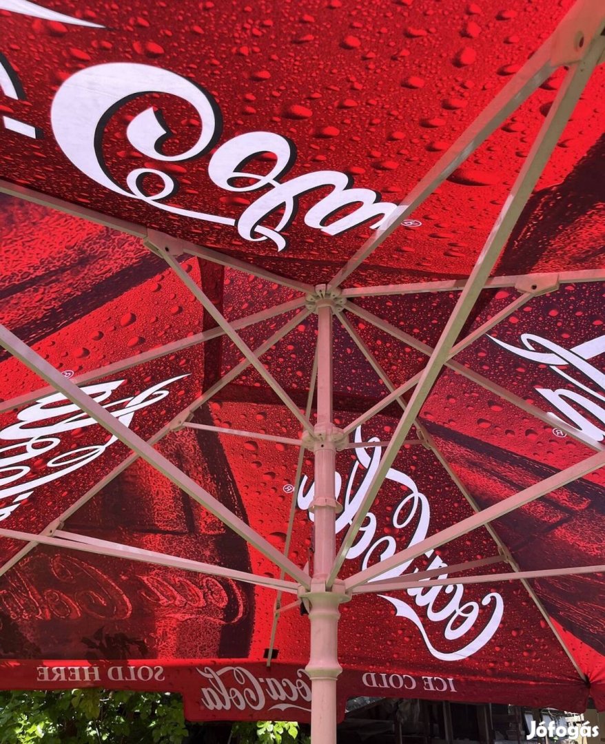 Coca-Cola óriás napernyő 