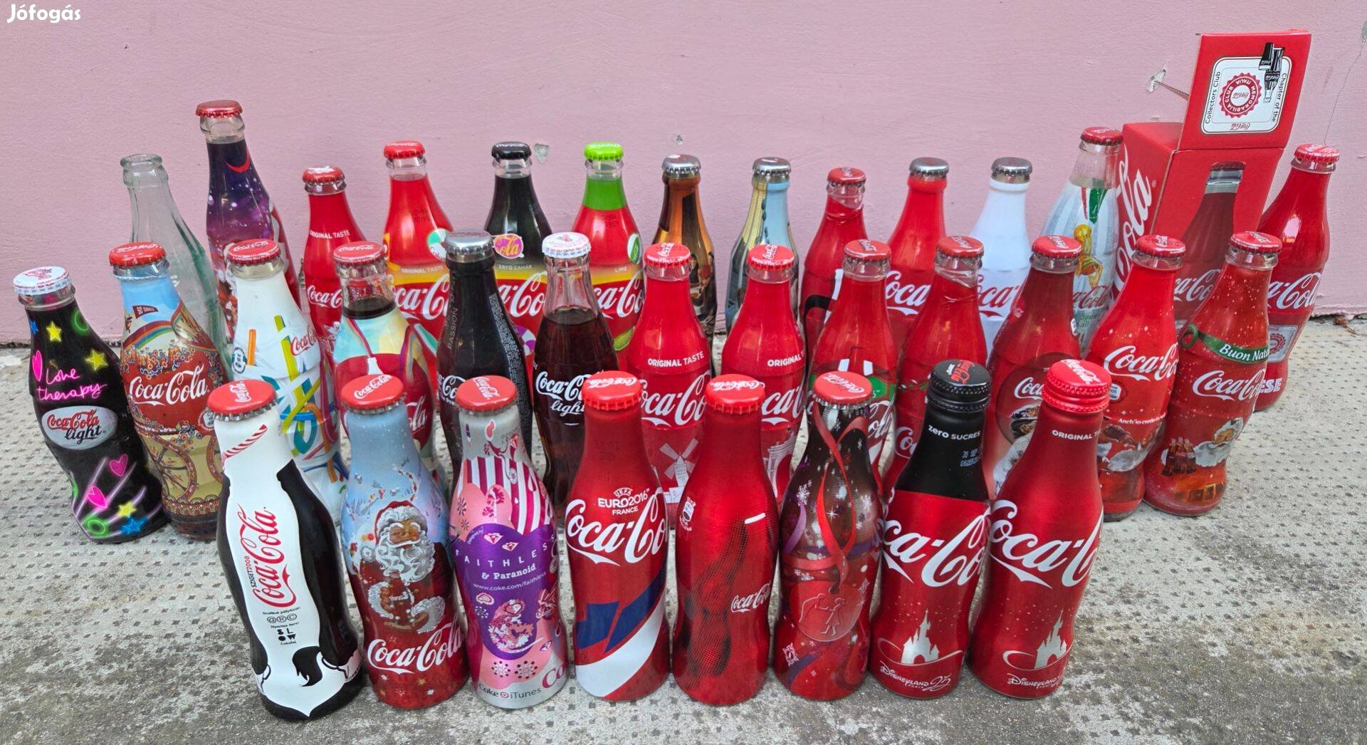 Coca-Cola palack gyűjtemény (Coca)