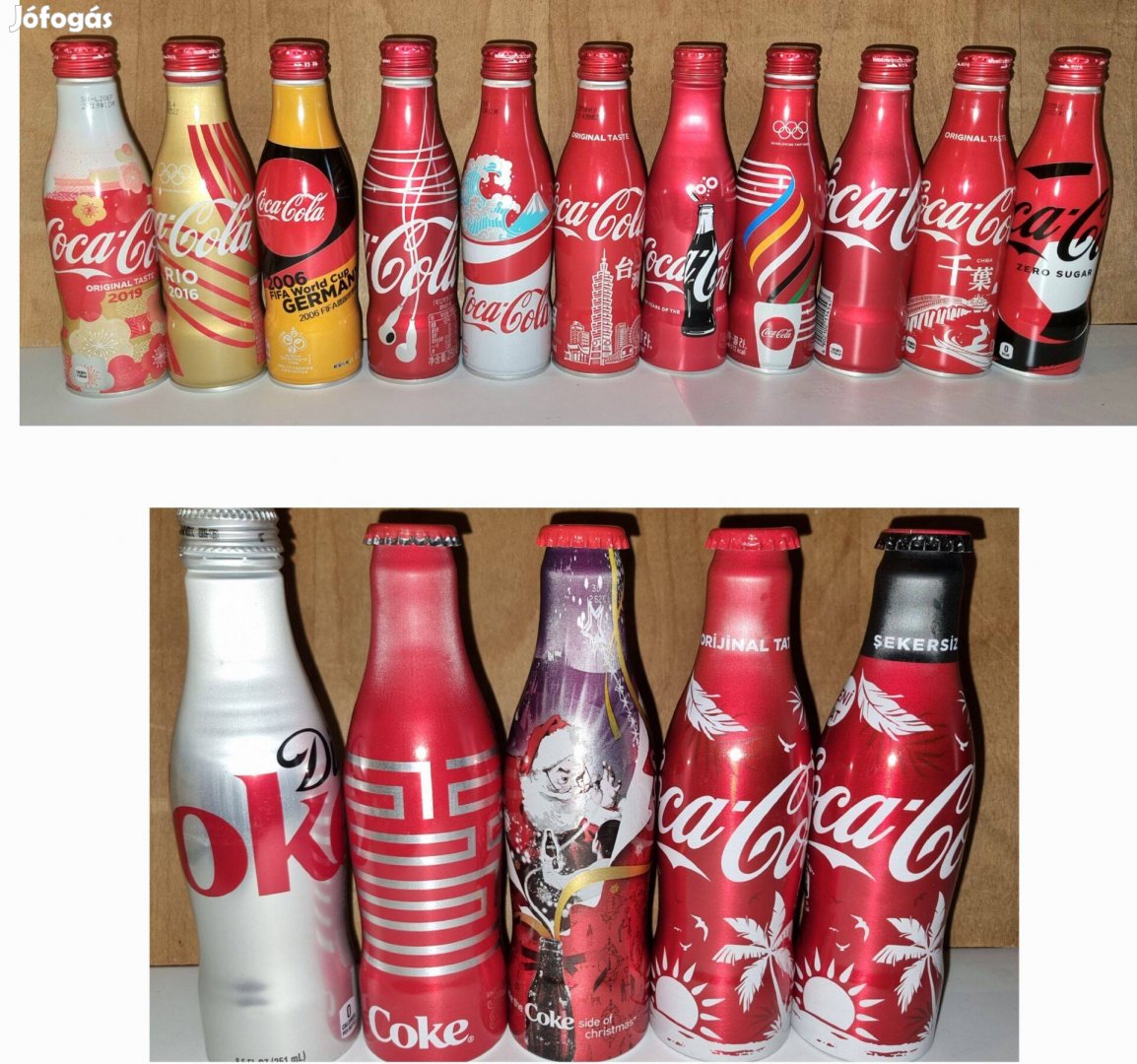 Coca Cola palackok (93 db)