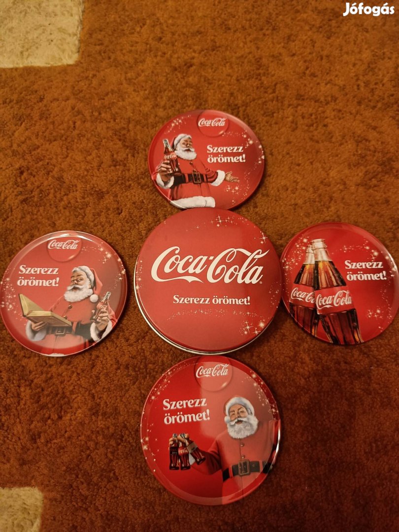 Coca Cola pohár alátétek fémből