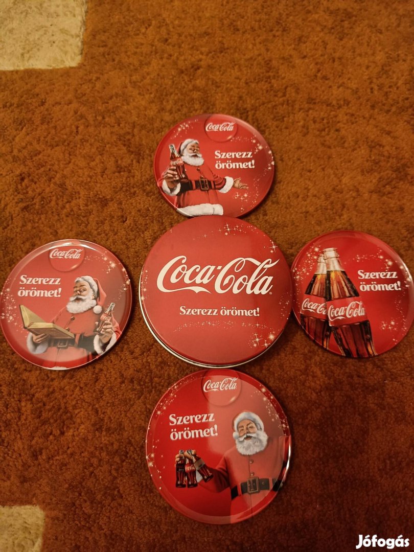 Coca Cola pohár alátétek fémből