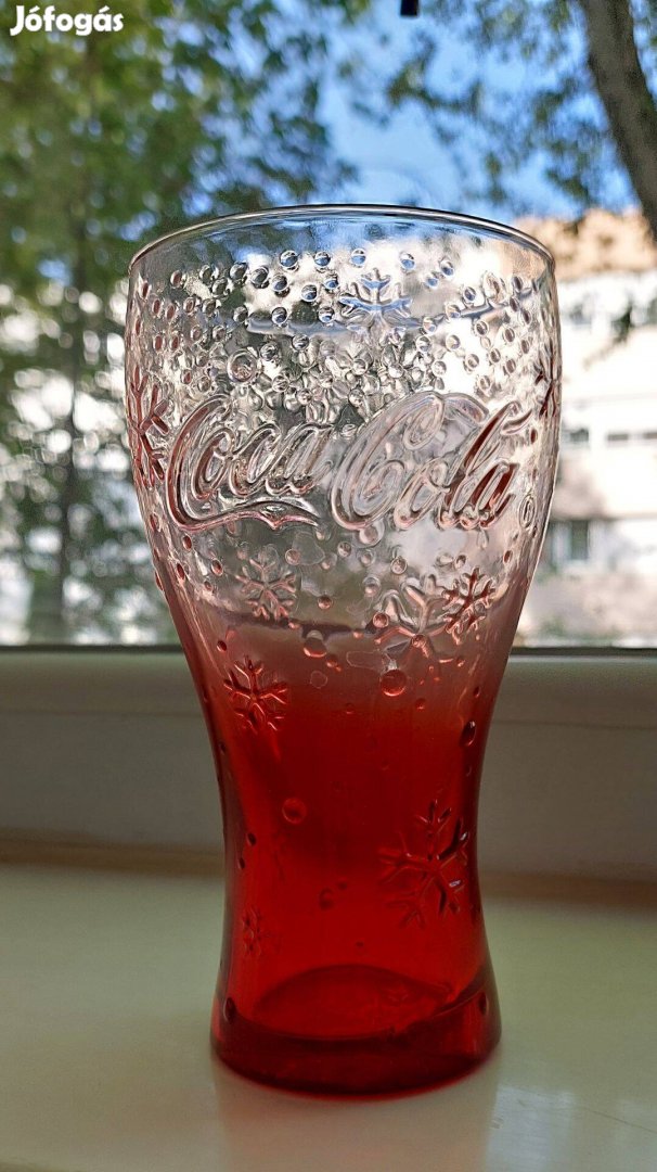 Coca Cola pohár hópelyhes ritka