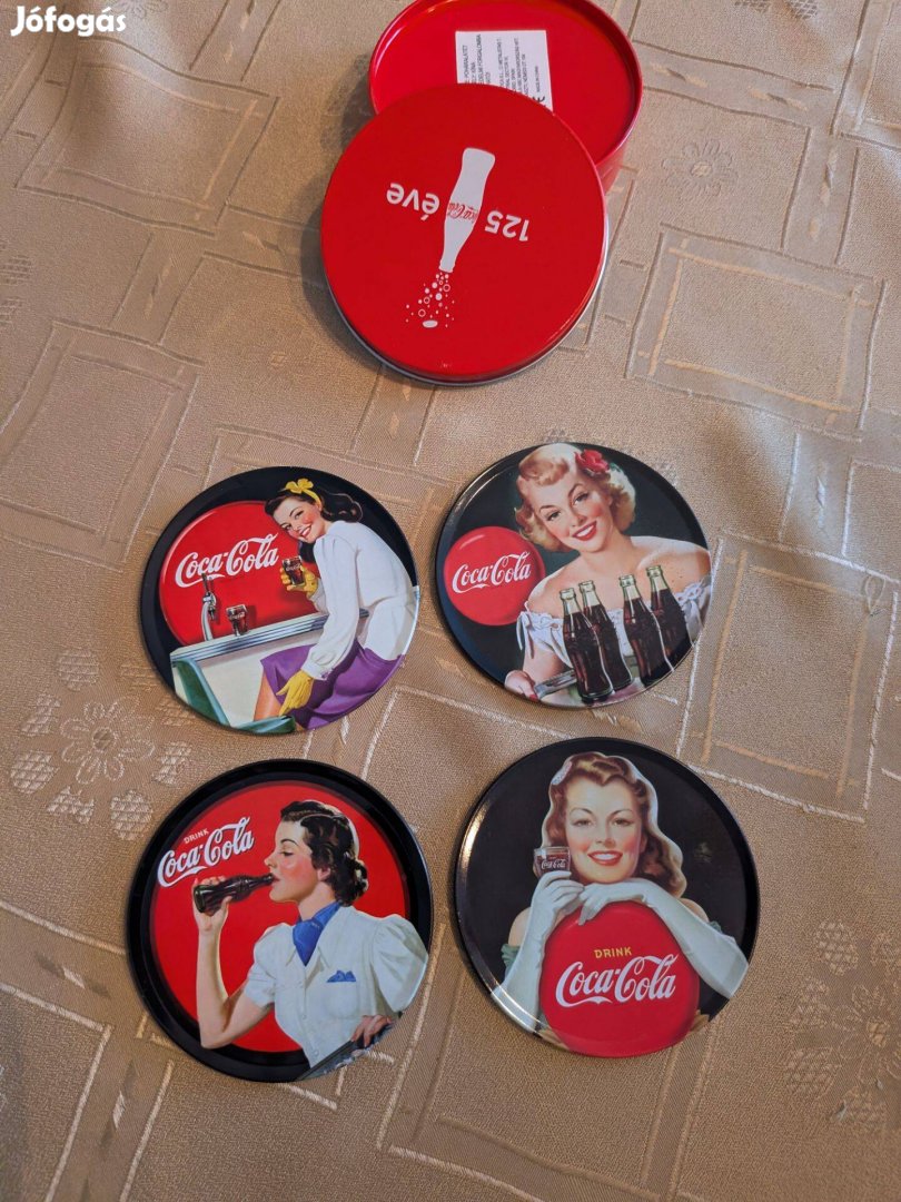 Coca Cola poháralátét szett