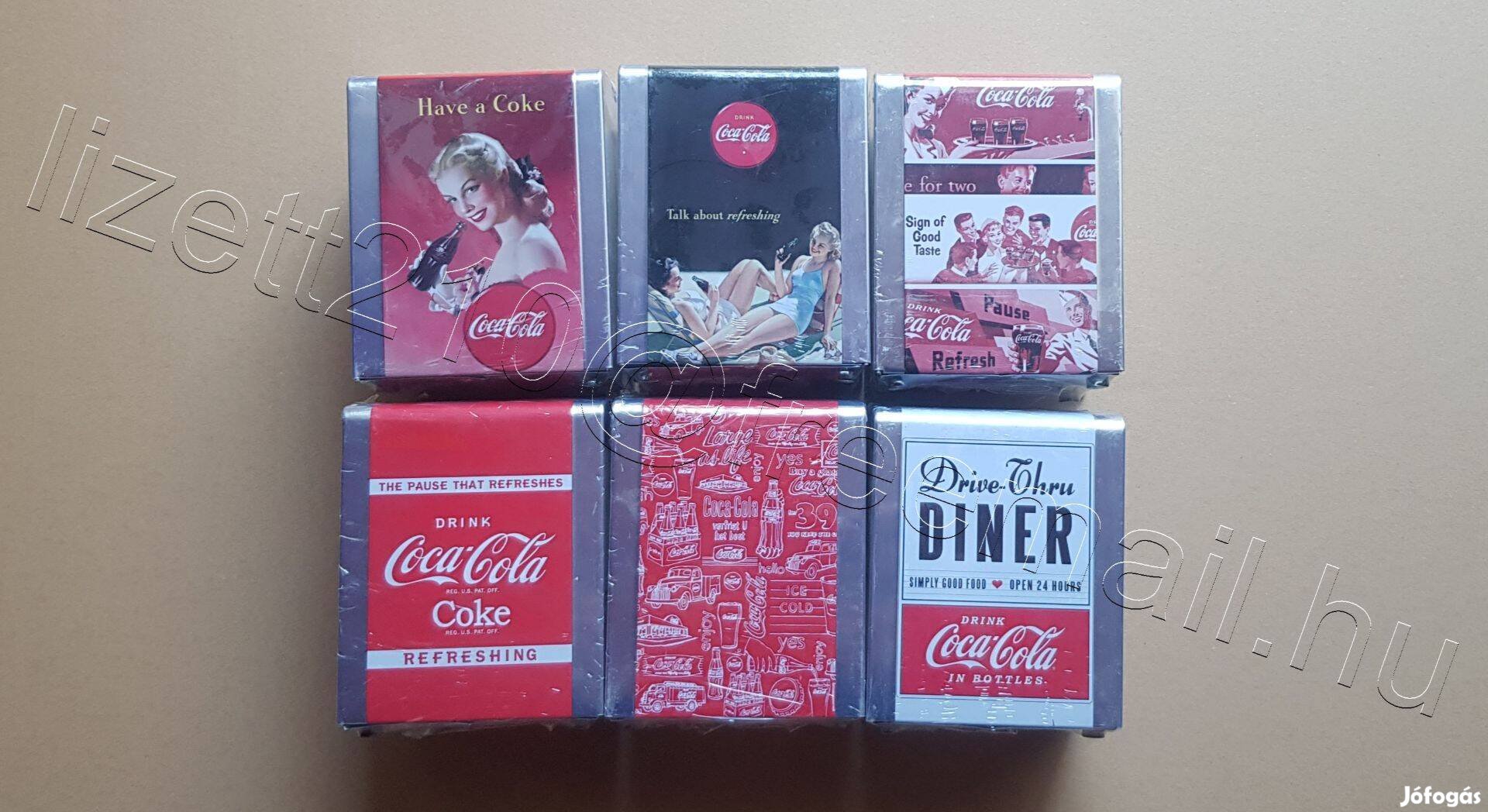 Coca Cola szalvétatartó szalvétaadagoló vadonatúj bontatlan csomagolás