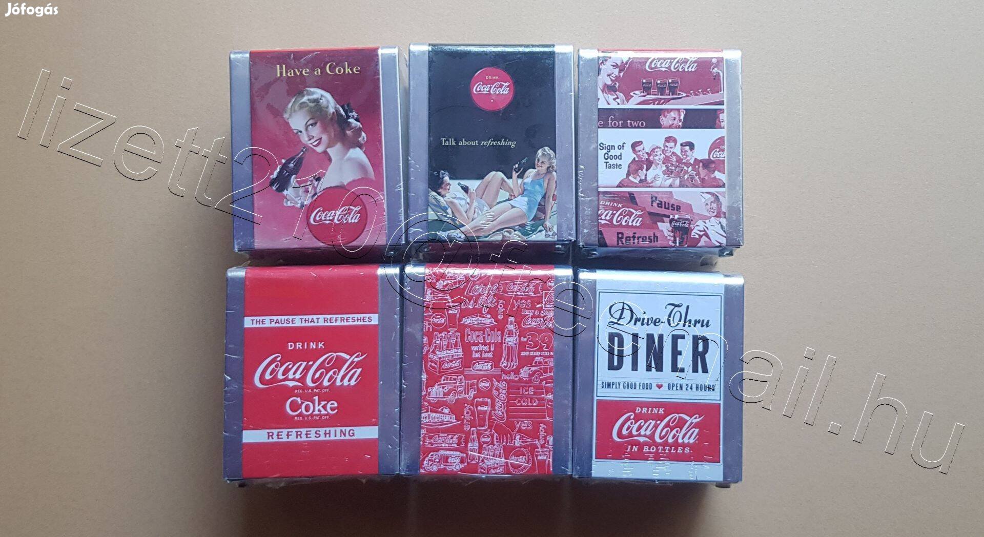 Coca Cola szalvétatartó szalvétaadagoló vadonatúj bontatlan csomagolás