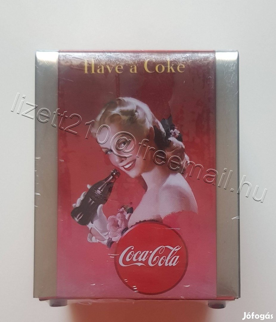 Coca Cola szalvétatartó szalvétaadagoló vadonatúj bontatlan csomagolás