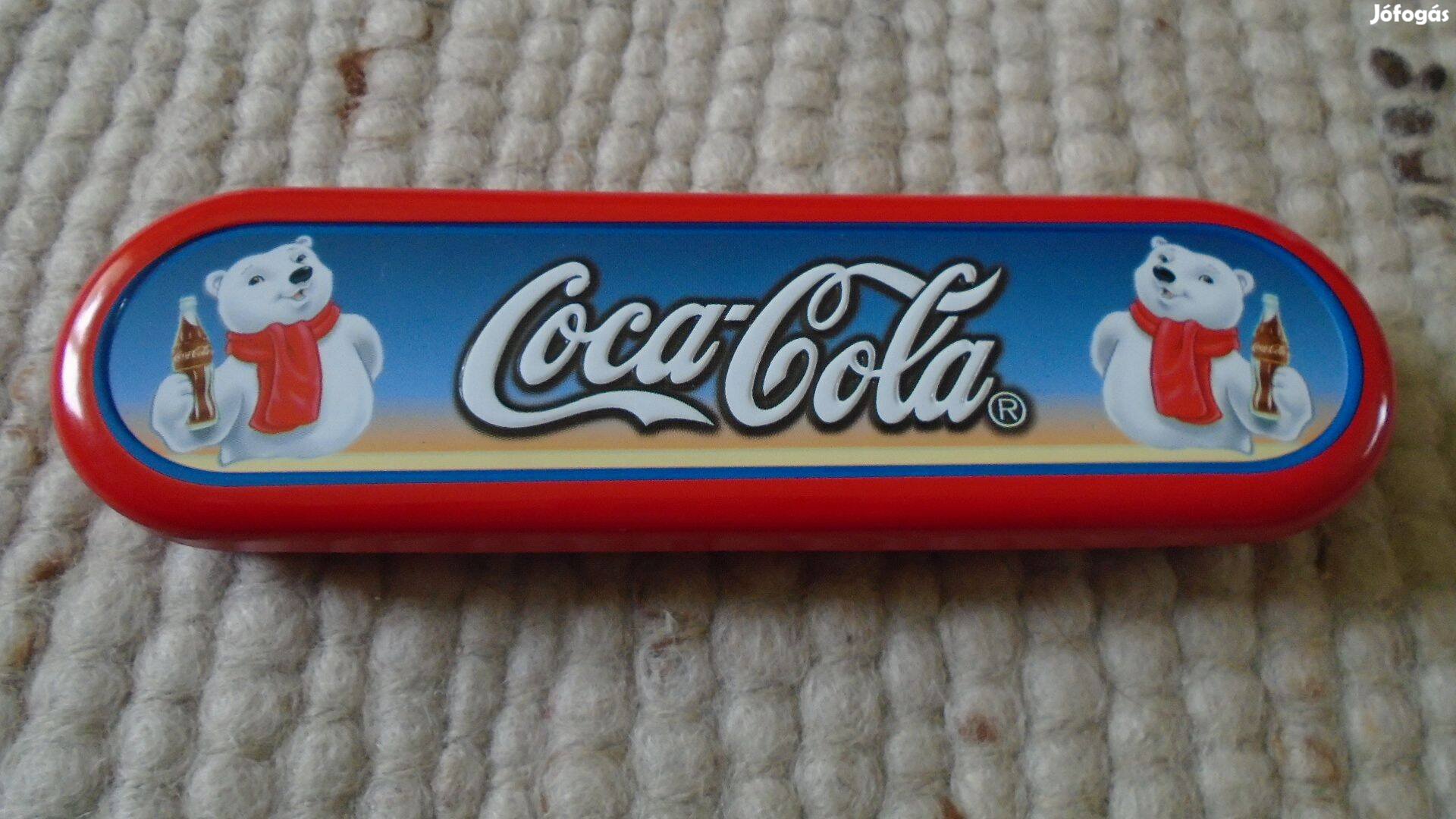 Coca-Cola toll a saját fém tároló dobozában - új - Gyűjtőknek is!!!
