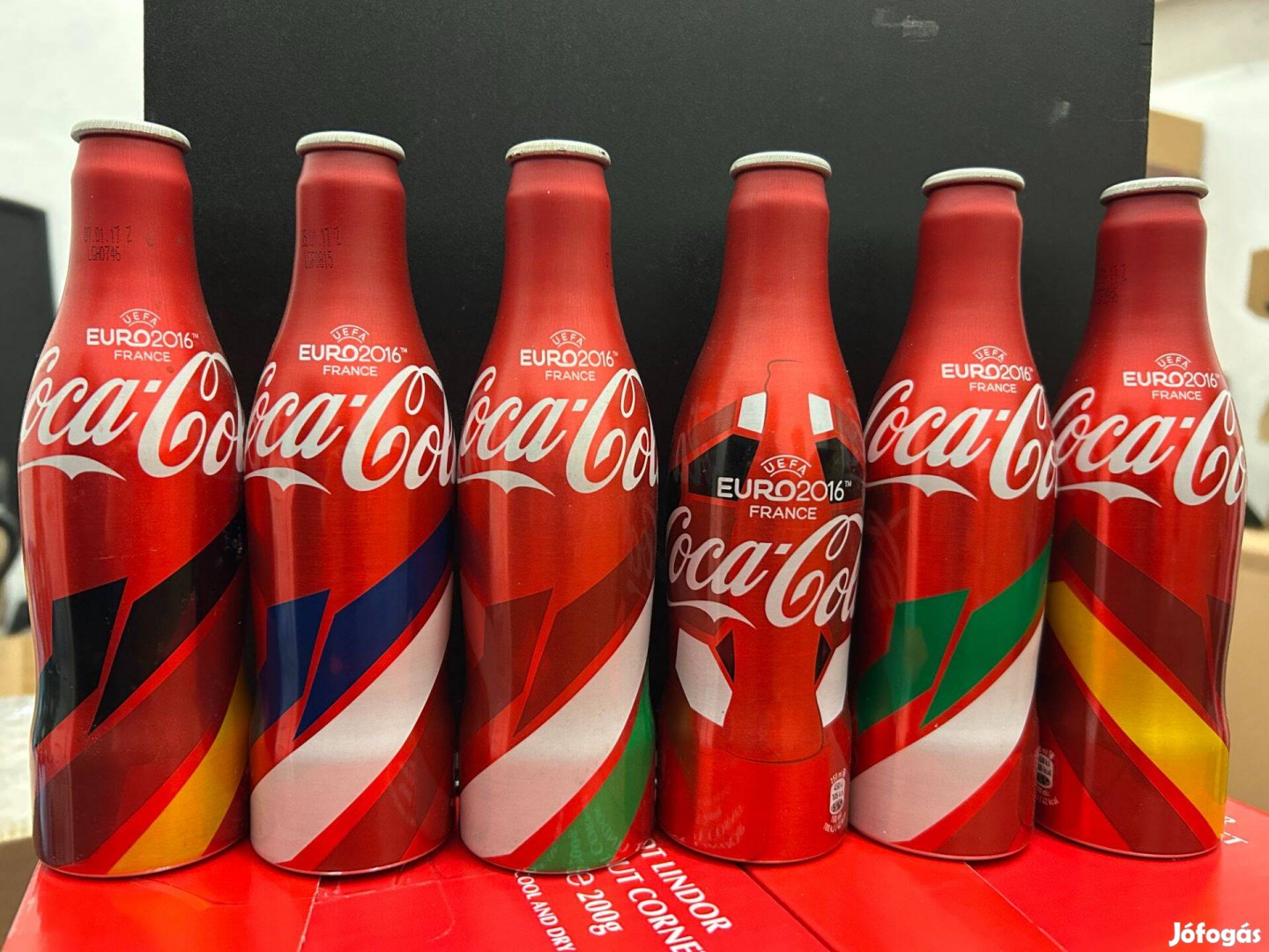 Coca Cola üres alupalackok