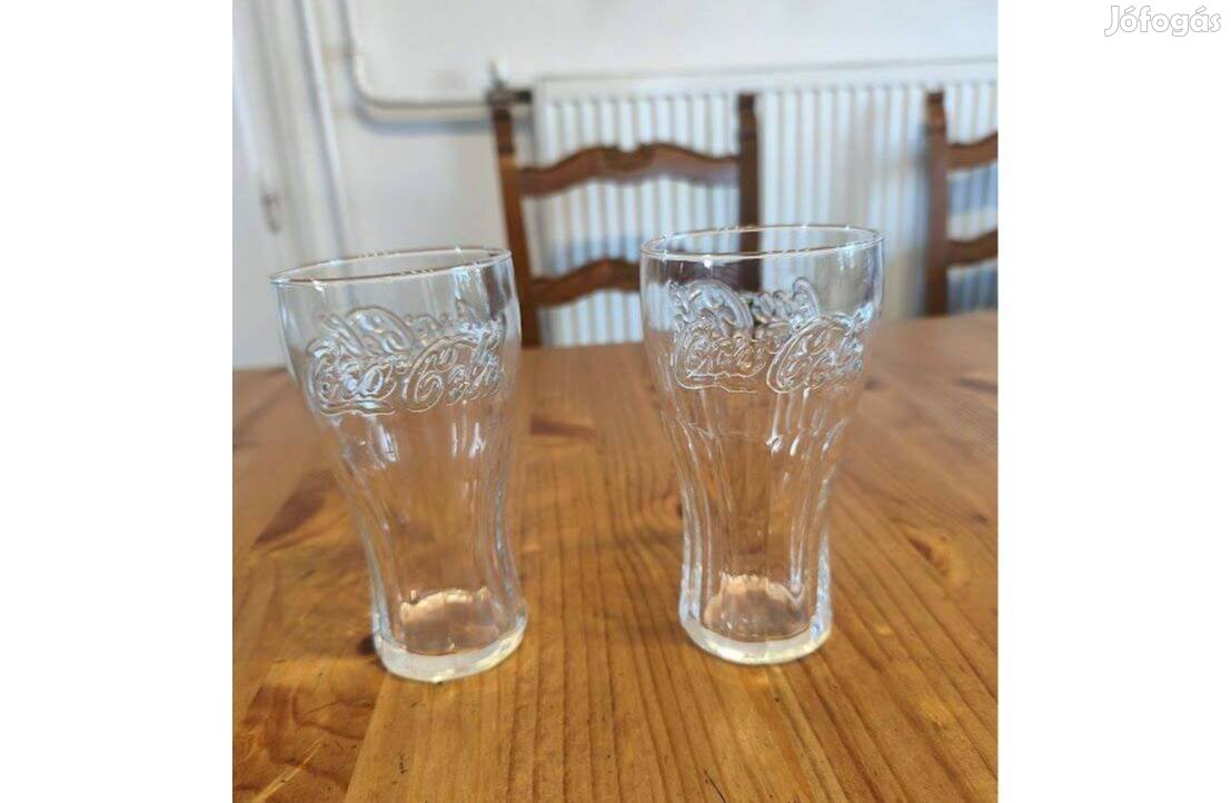 Coca Cola üvegpohár 3 dl 2 db