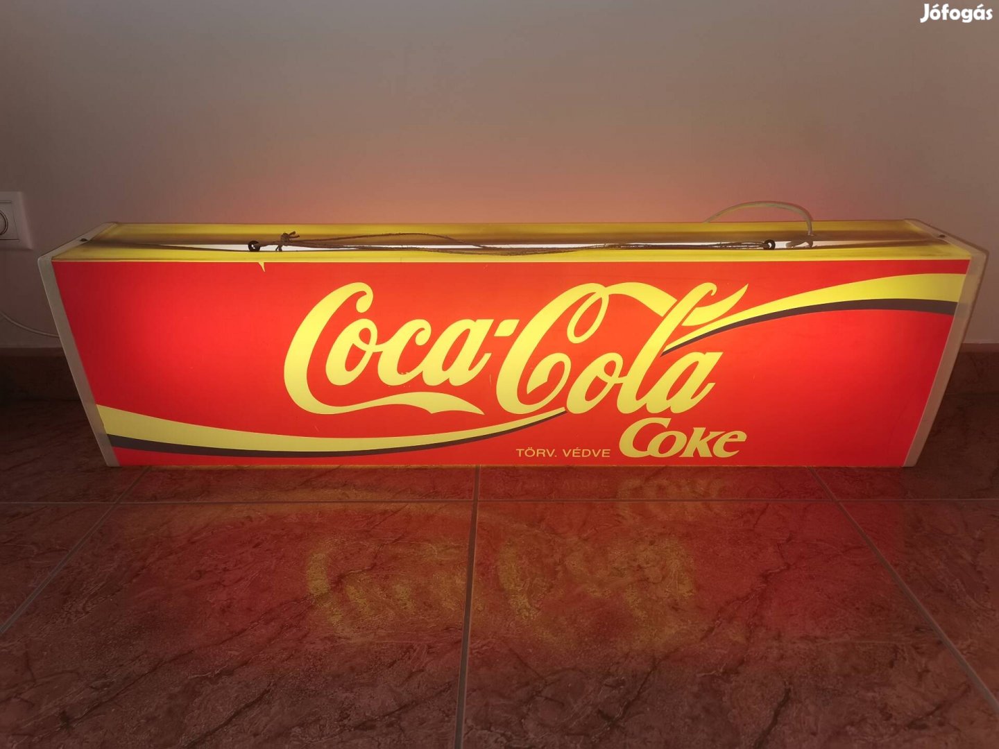 Coca-Cola világító reklám tábla 