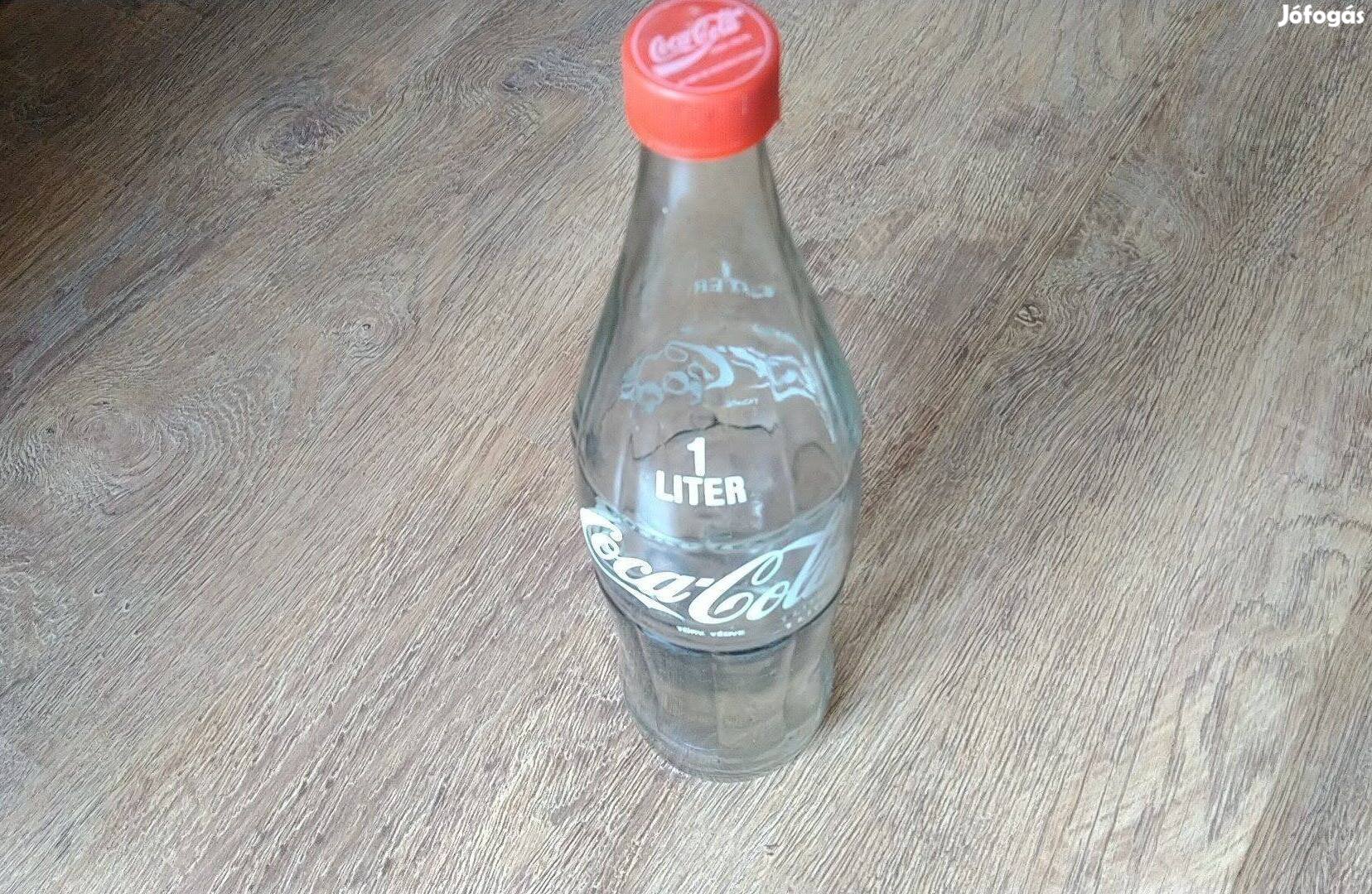 Coca -Cola üveg 1 l-es retró