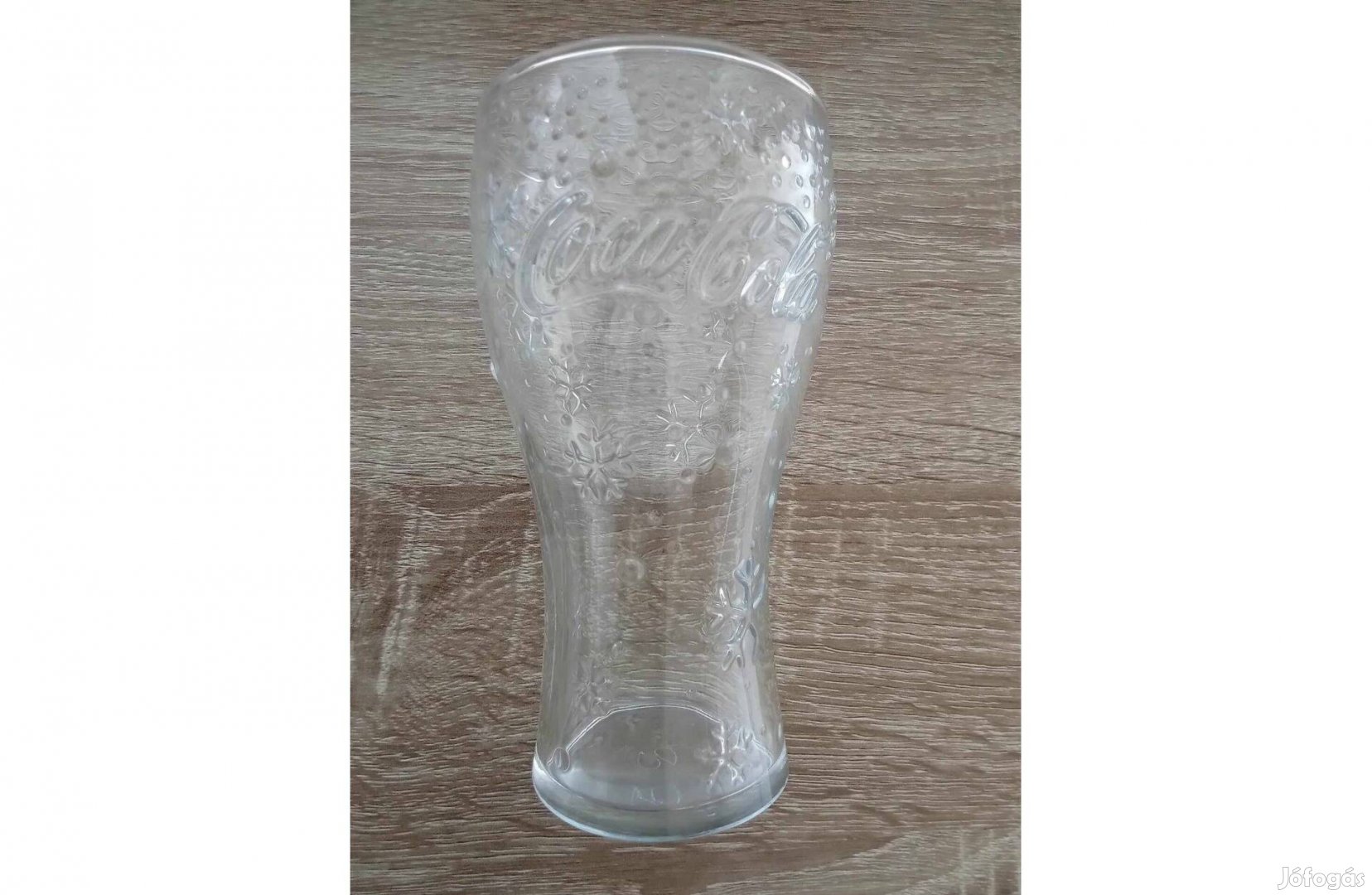 Coca - Cola üvegpohár hópihés nem használt eladó!