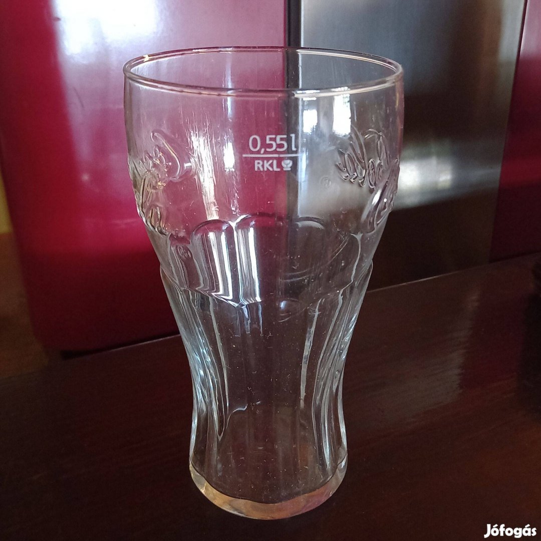 Coca-cola 0,55 pohár poharak 6db