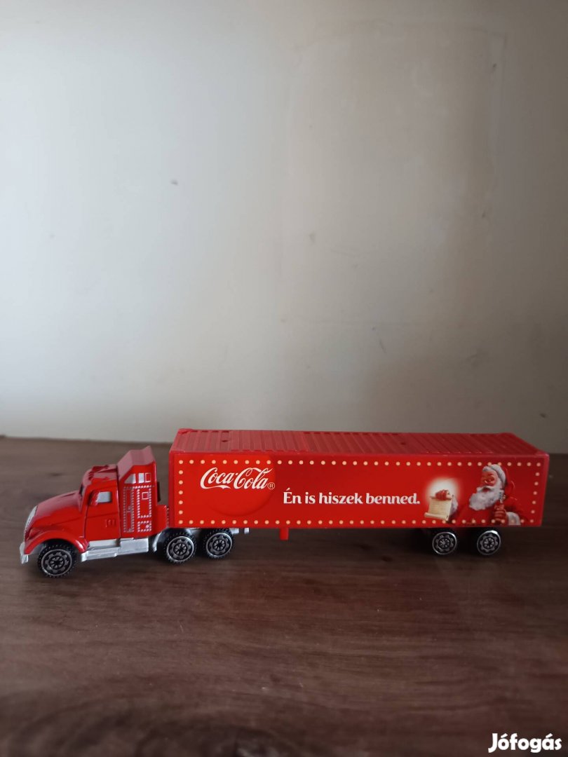 Coca-cola kamion és kártya 