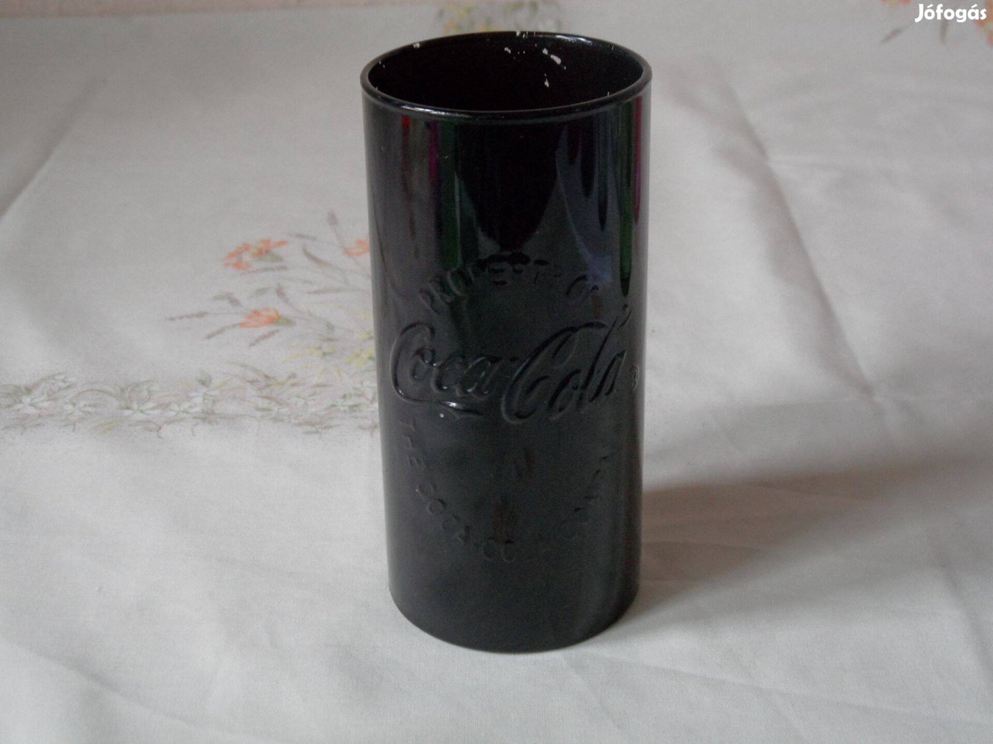 Coca cola pohár ( 3 dl.-es, Fekete )