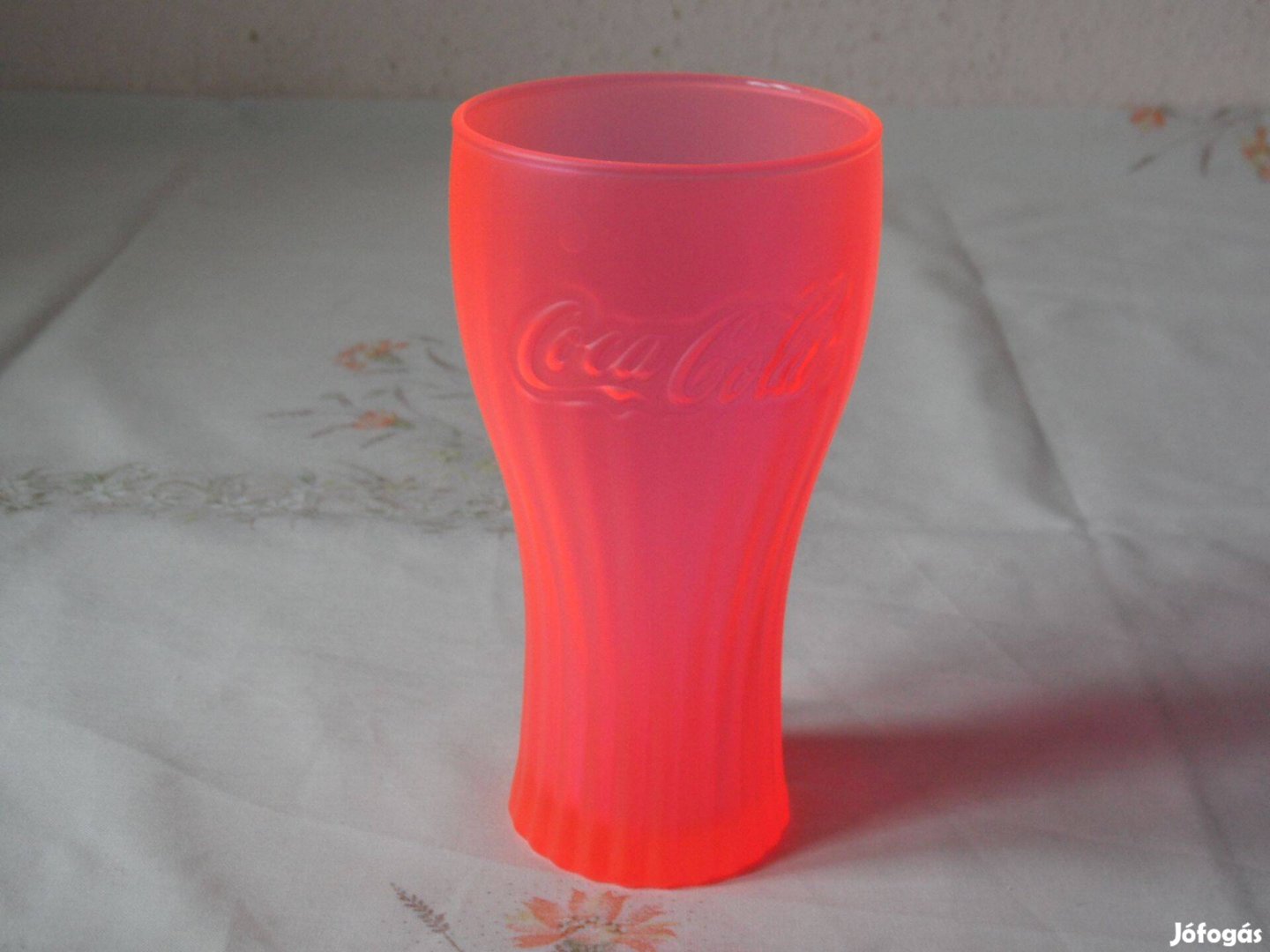 Coca cola pohár ( 3 dl.-es, Neon narancssárga )