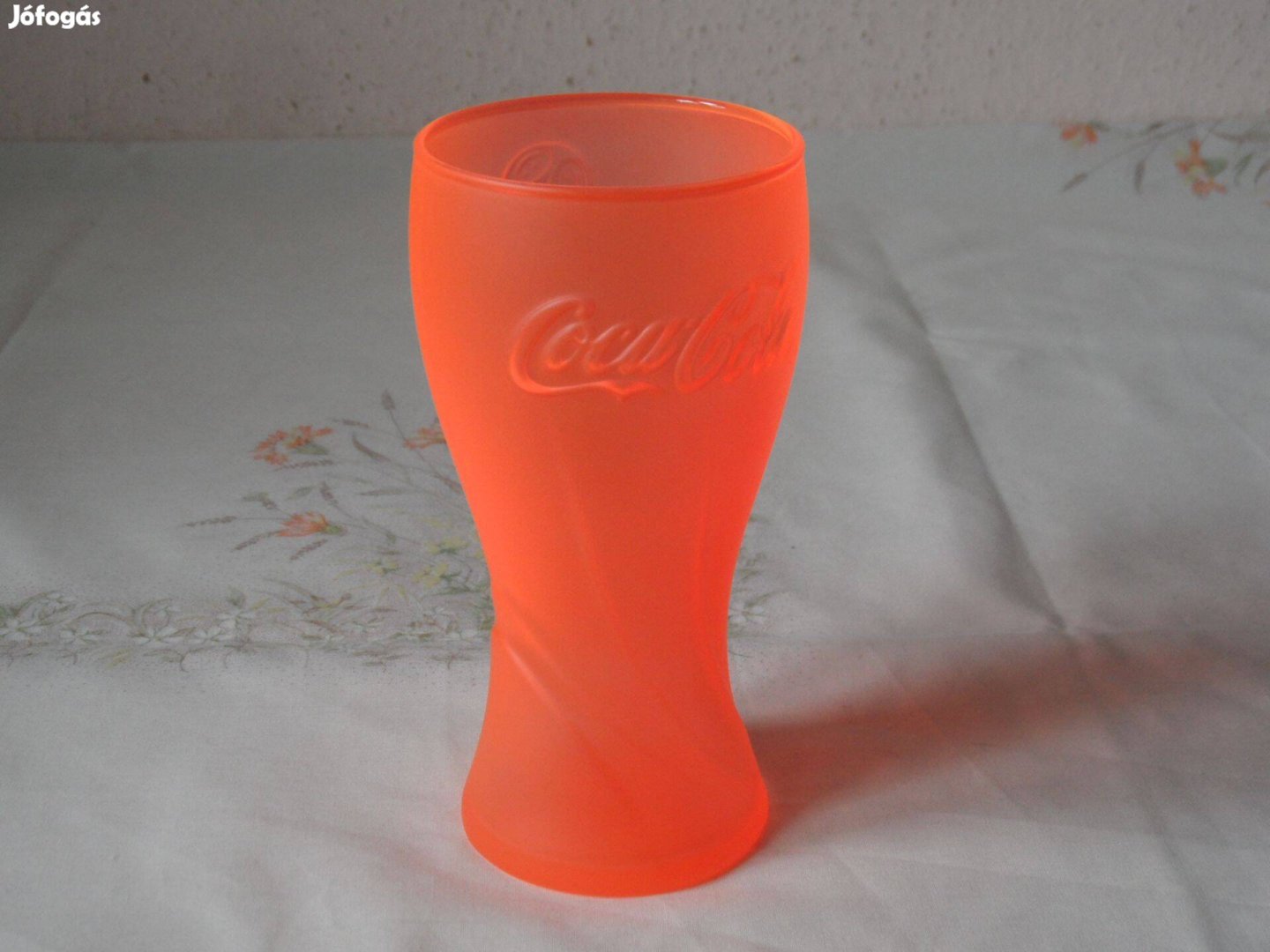 Coca cola pohár ( 3 dl.-es, Neon narancssárga )