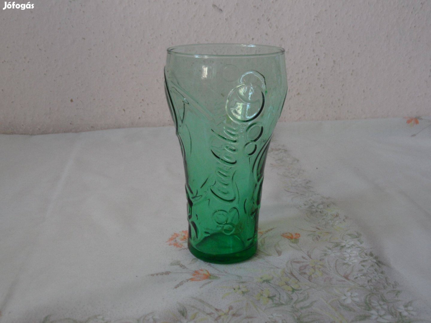 Coca cola pohár ( 3 dl.-es, Zöld )