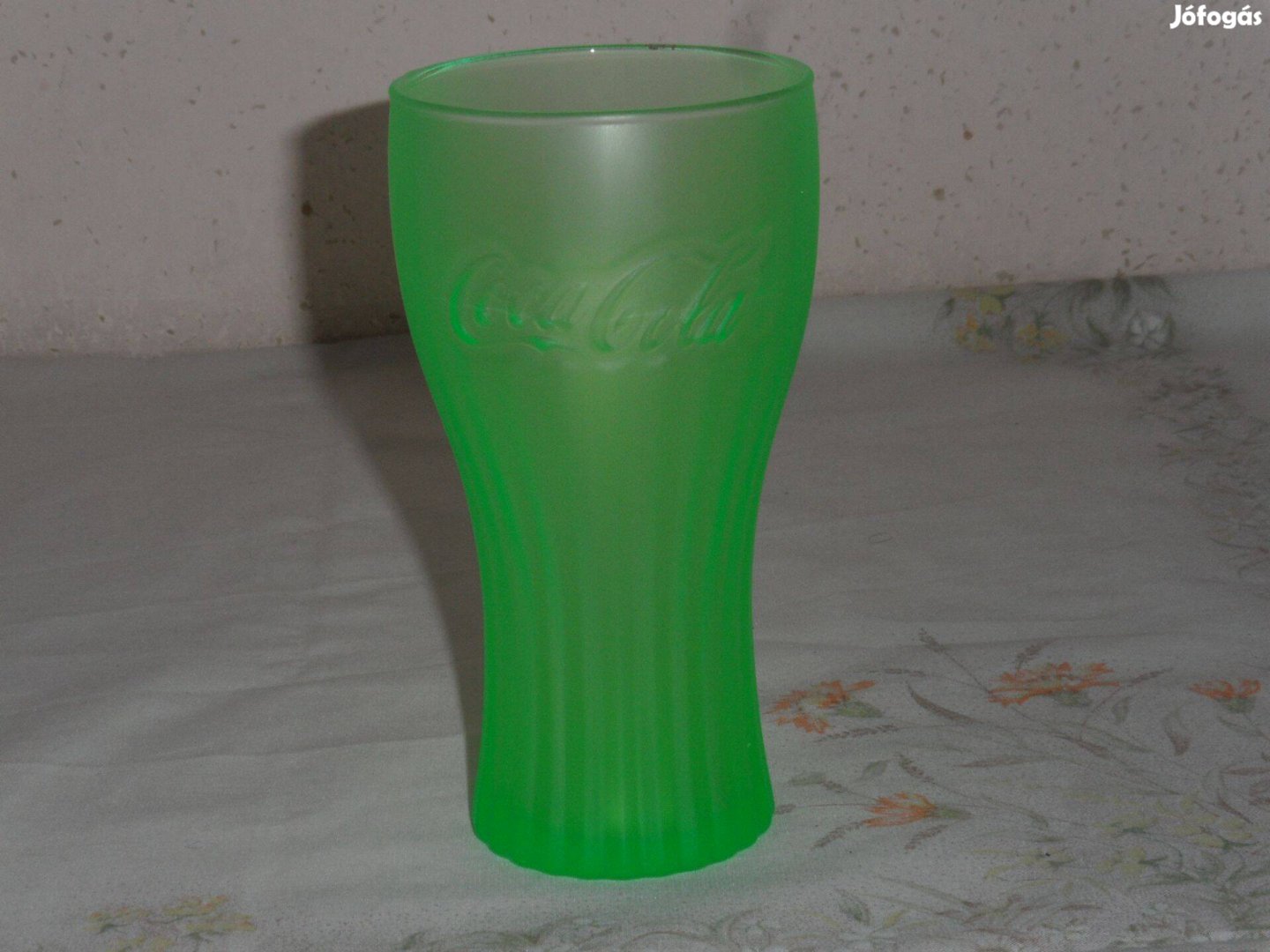 Coca cola pohár ( 3 dl.-es, neon zöld )