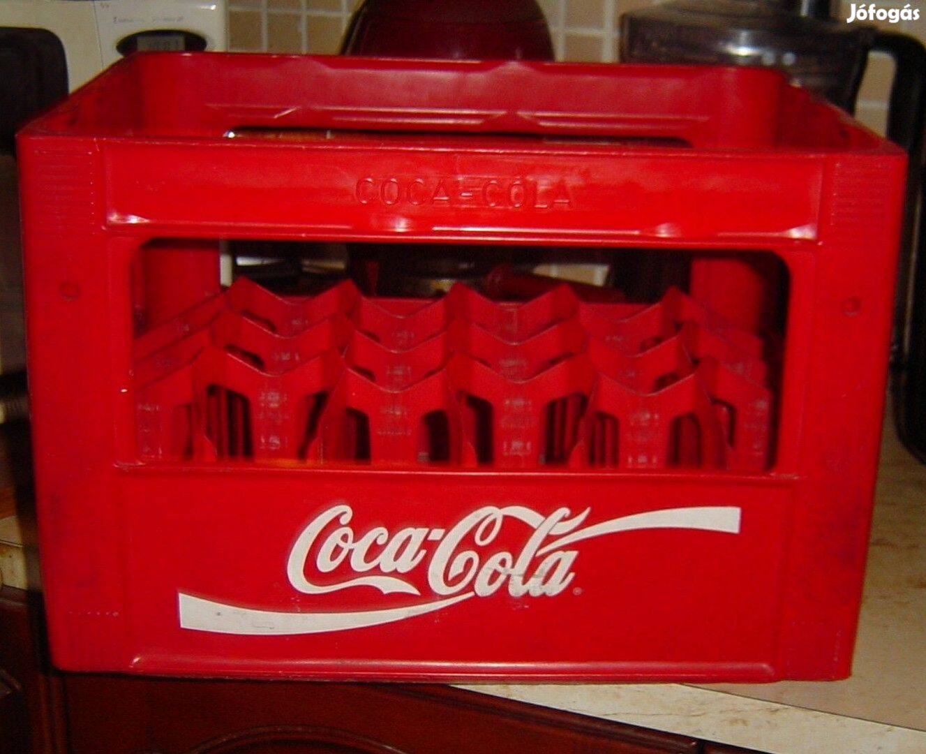 Coca cola retro rekesz (24 db-os) - tárolás