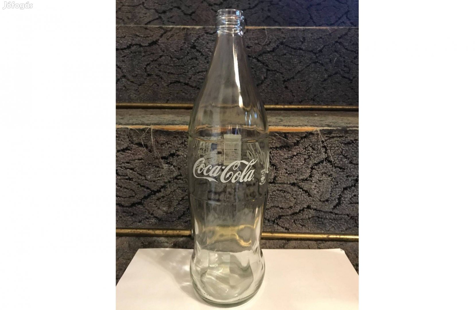 Coca-cola üveg, palack 1 liter Posta megoldható coca-cola palack