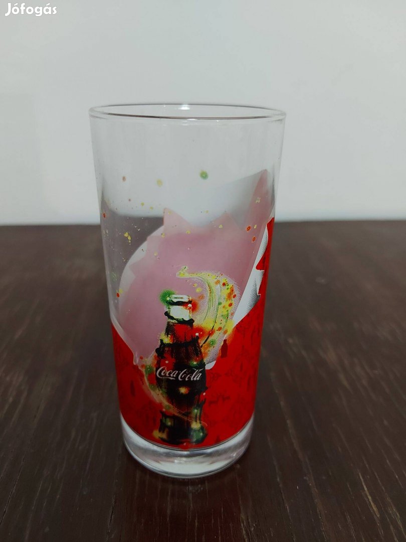 Coca cola üveg pohár színes eladó Új !