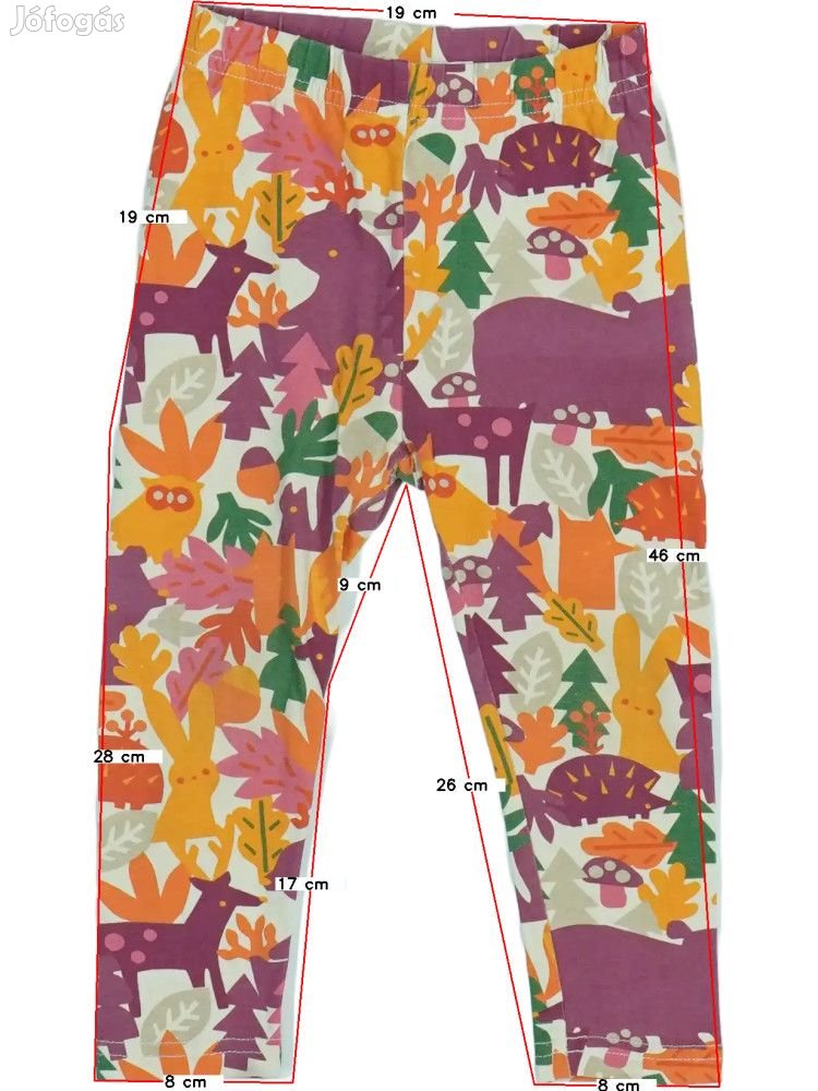 Coccodrillo Használt (újszerű) Lány Leggings (Méret: 86)