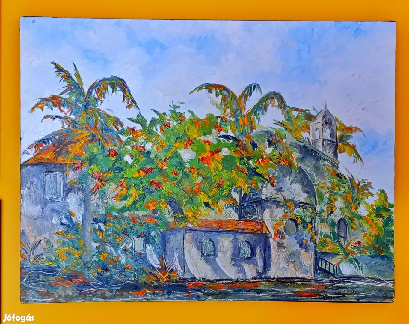 Coconut Grove 60x45 cm olaj/vászon festmény