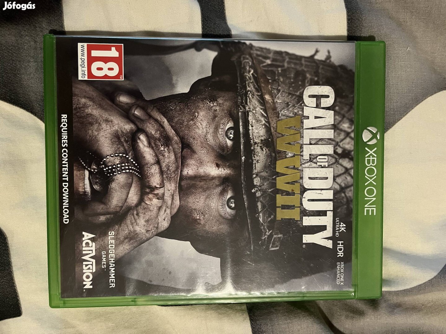 Cod WWII Xbox one játék.