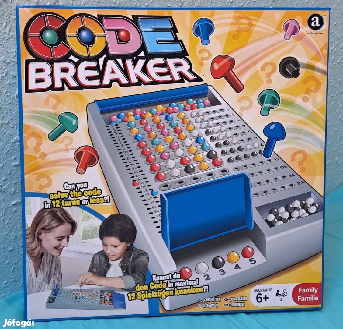 Code breaker - Kódfeltörők - Logikai társasjáték - Új