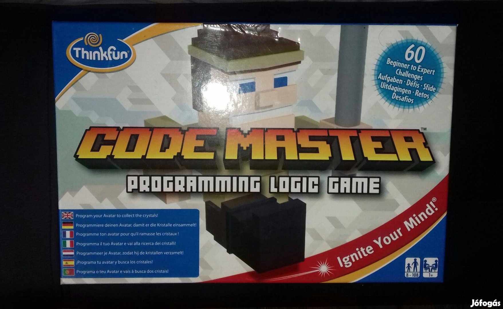 Code master programozói logikai játék, Thinkfun Új