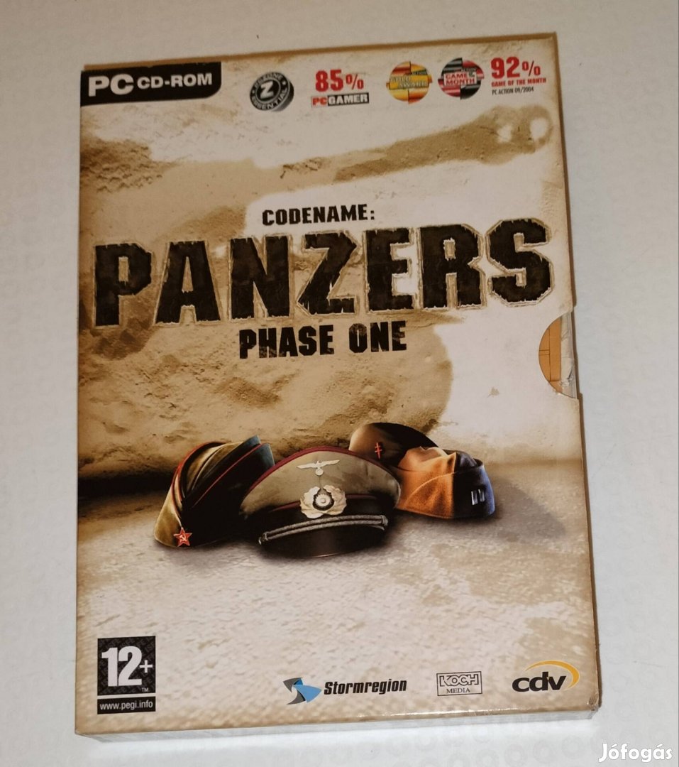 Codename Panzers pc játék 3 lemezes 