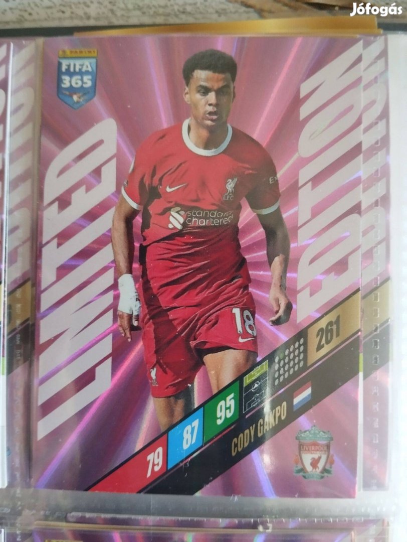 Cody Gakpo (Liverpool) FIFA 365 2024 Limited edition focis kártya