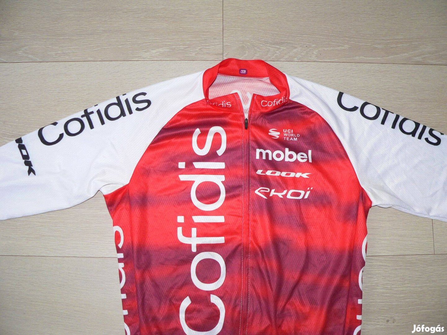 Cofidis UCI hosszú ujjú biciklis felső - Mobel (L)