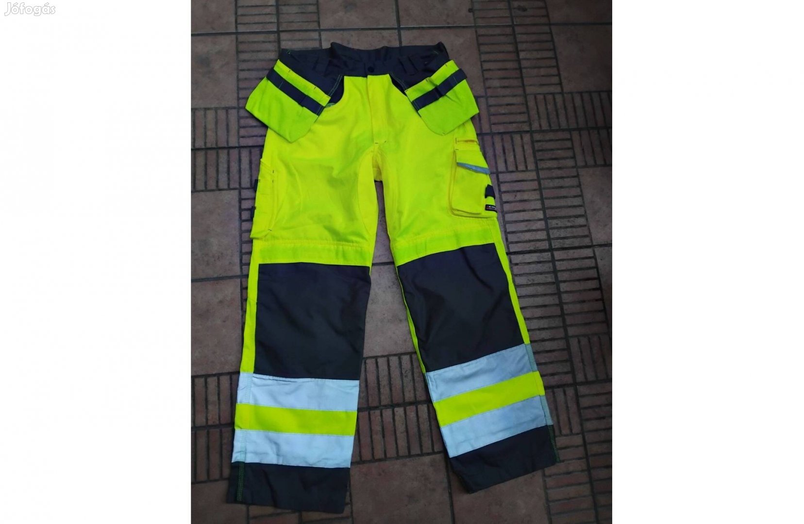 Cofra lengőzsebes láthatósági munkásnadrág L XL új