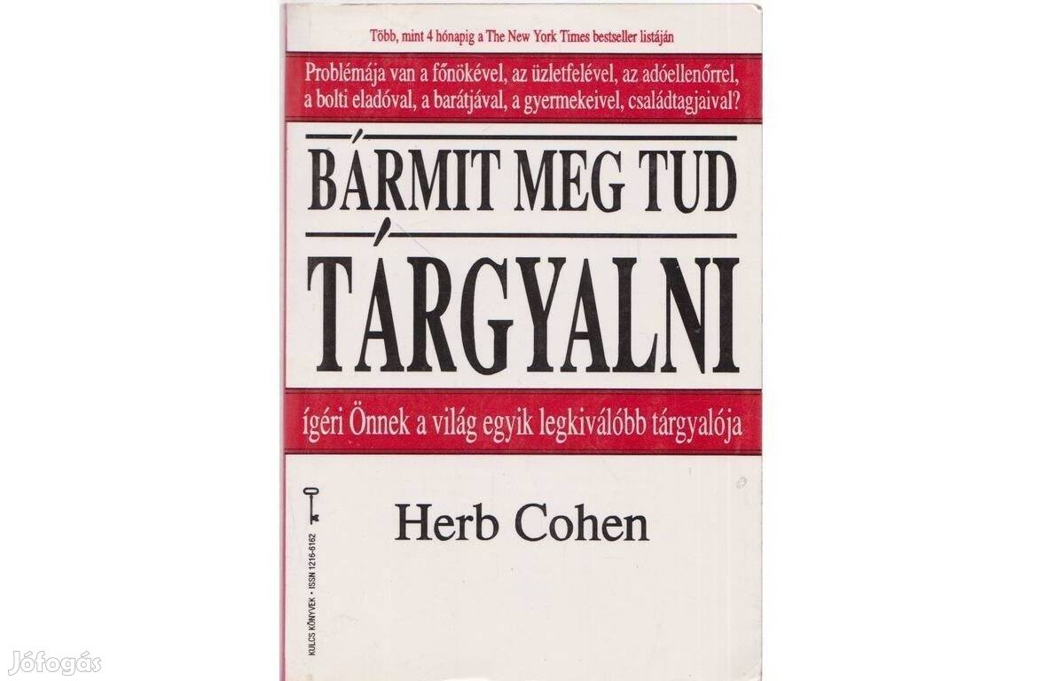 Cohen: Bármit meg tud tárgyalni, ígéri önnek a világ egyik legkiválóbb