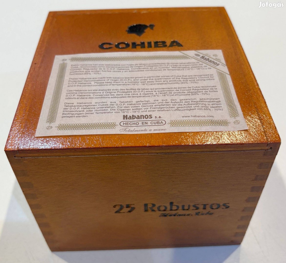 Cohiba szivar gyűjtemények