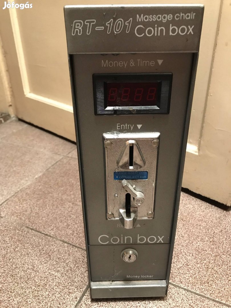 Coin box érme-elfogadó készülék 