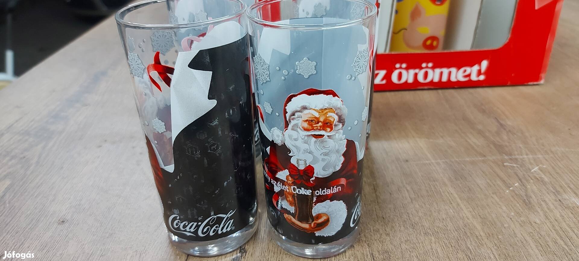 Coke-colás pohár 4 db