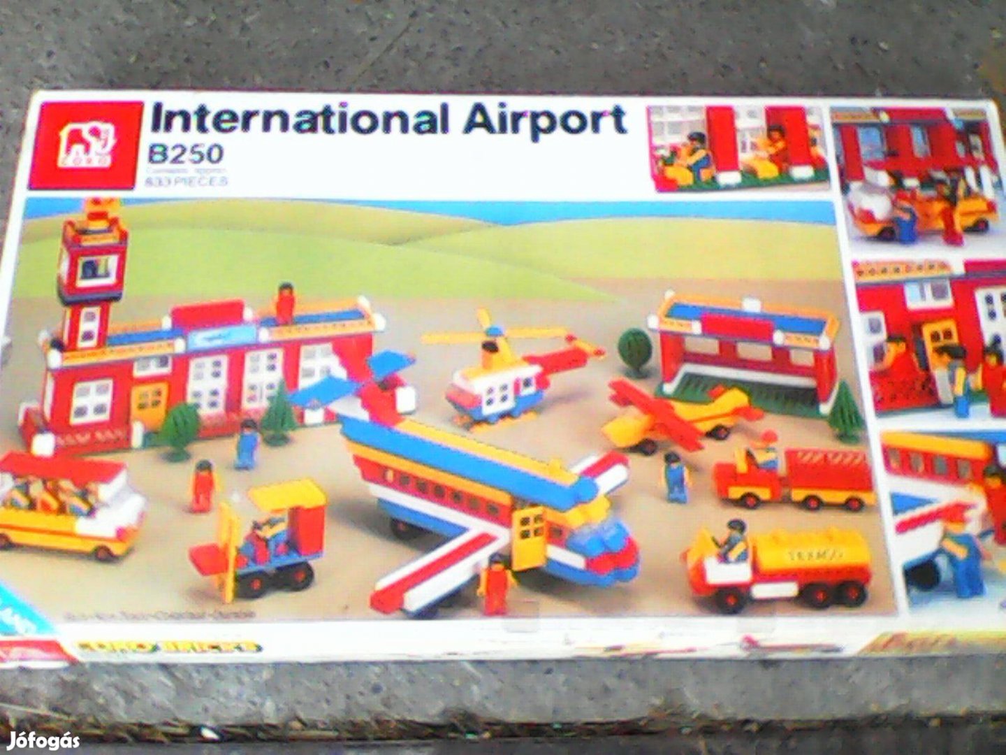 Coko 80 -as évekbeli Lego Basic szerű építőjáték