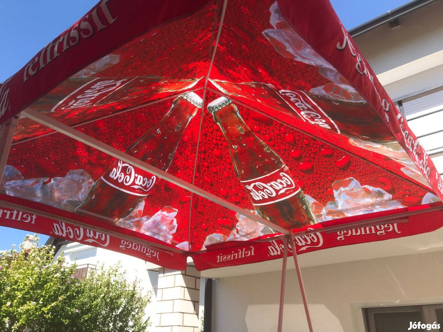 Colás fémvázas pavilon újszerű 50.000 Ft