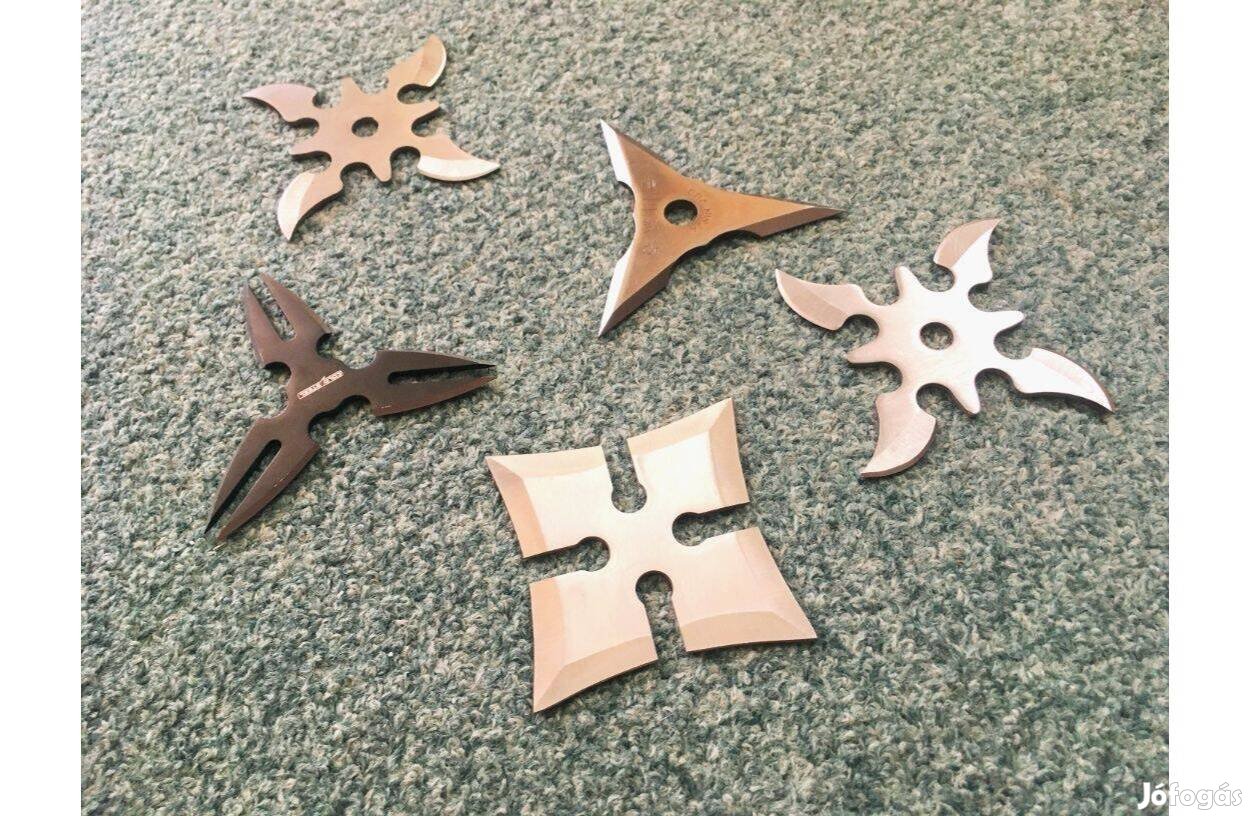 Cold Steel Szabadidős Shuriken Dobócsillag készlet