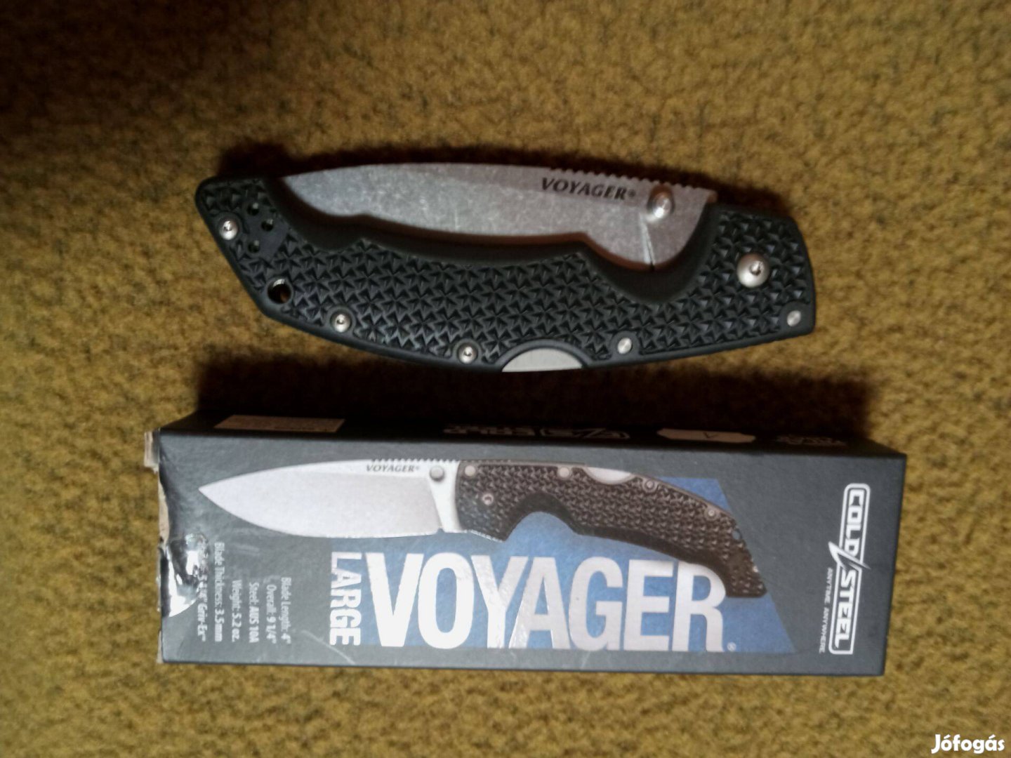 Cold steel voyagager droppoint