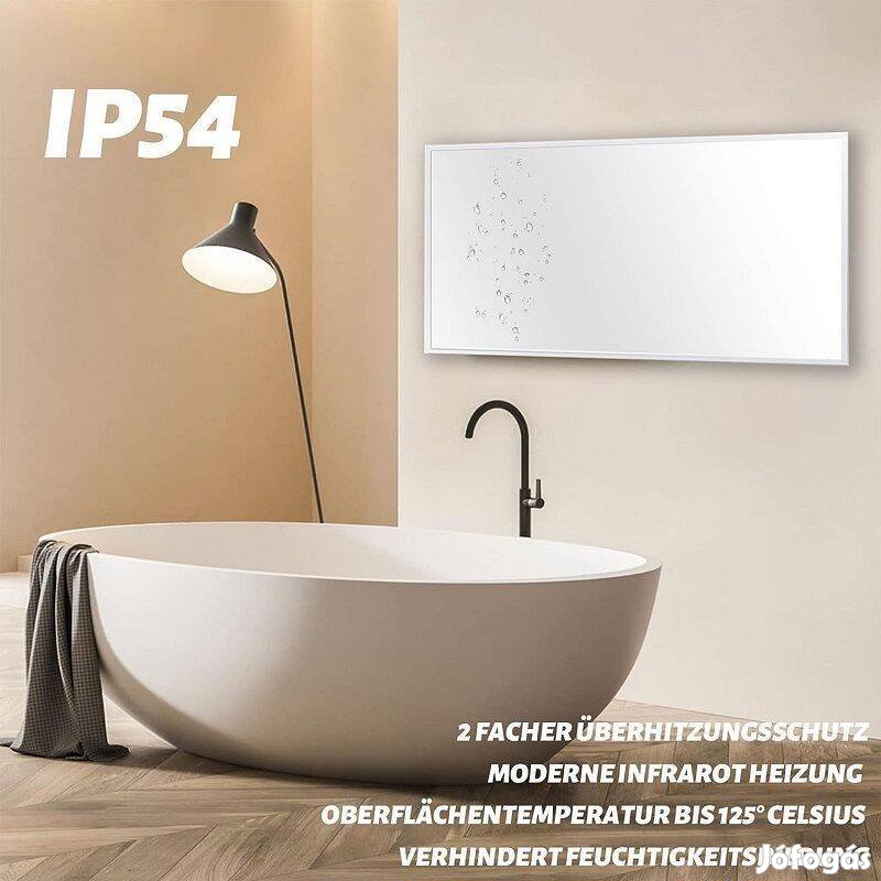 Coldfighting LC-720W infravörös fűtőpanel, falra szerelhető, 595x1195m