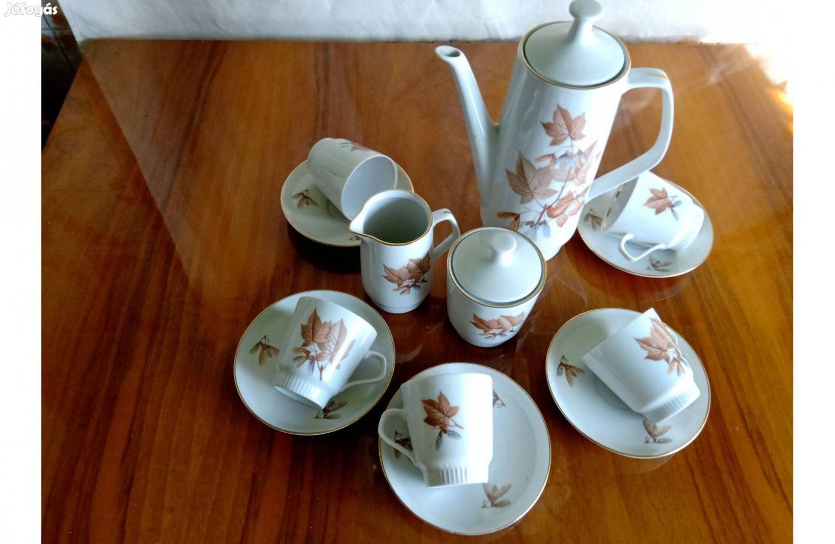 Colditz porcelán 5 személyes kávéskészlet