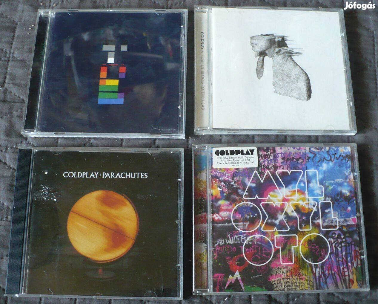 Coldplay 4 lemezes CD-kollekció