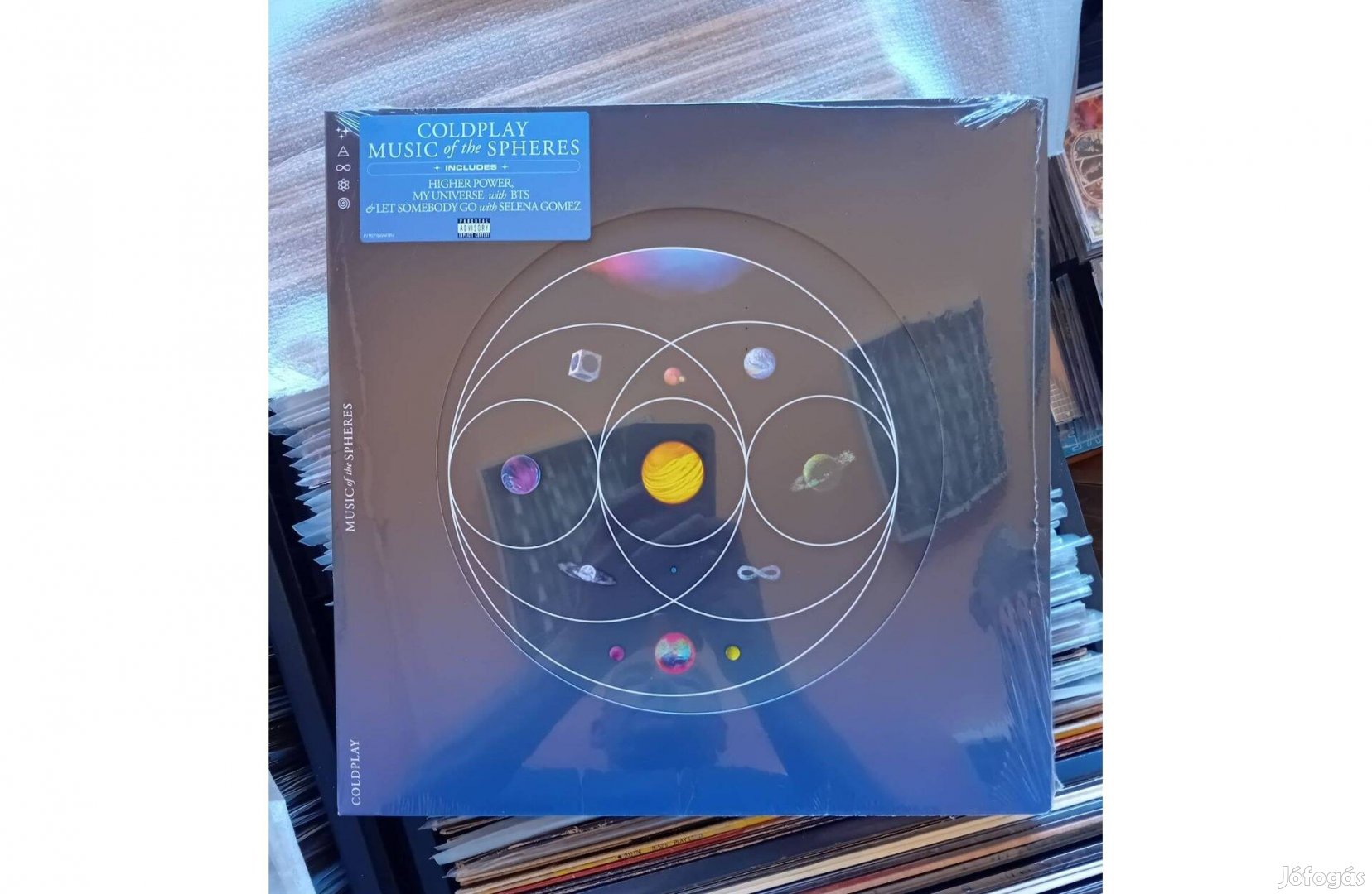 Coldplay - Music of the Spheres Bakelit Lemez LP Bontatlan