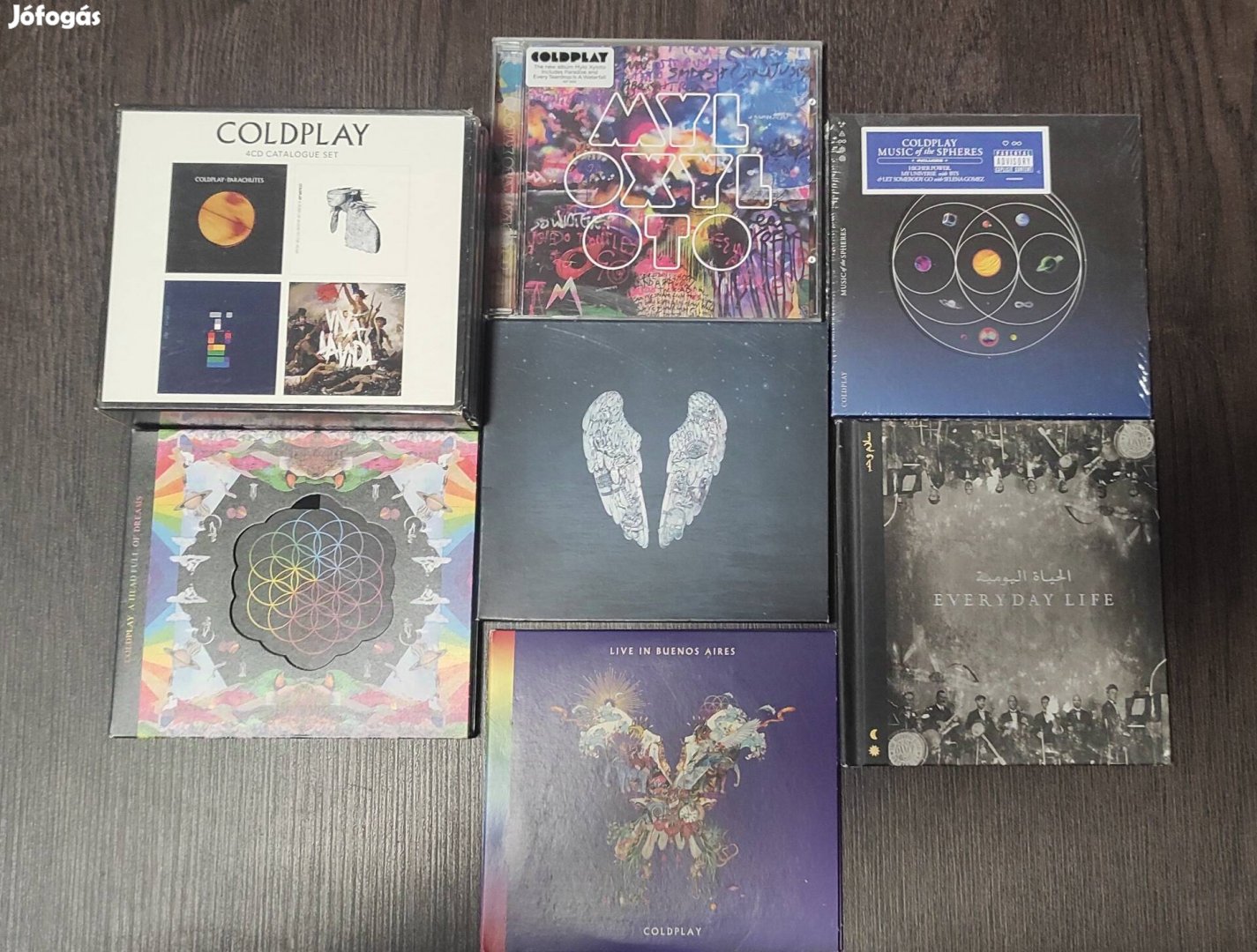 Coldplay cd gyűjtemény eladó