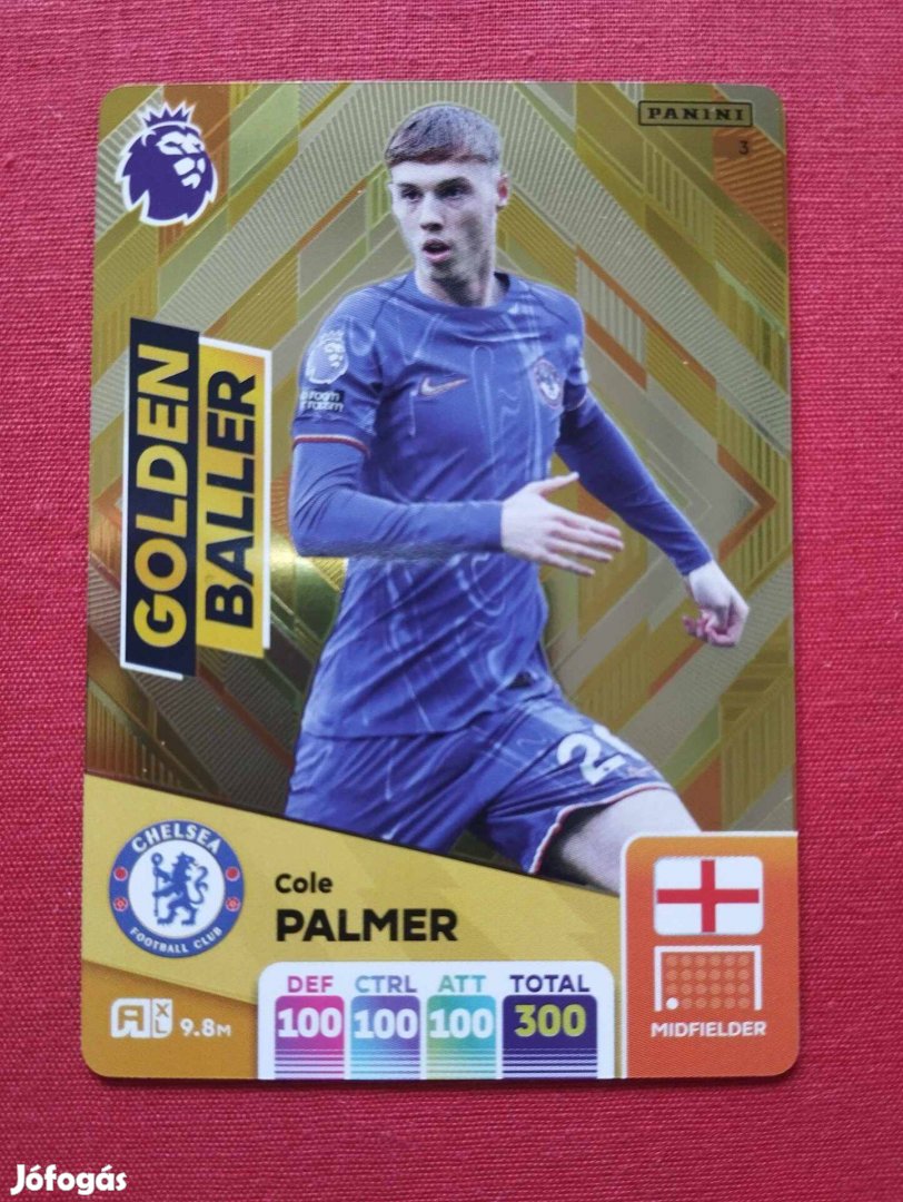 Cole Palmer (Chelsea) FIFA 365 2025 Golden Baller focis kártya